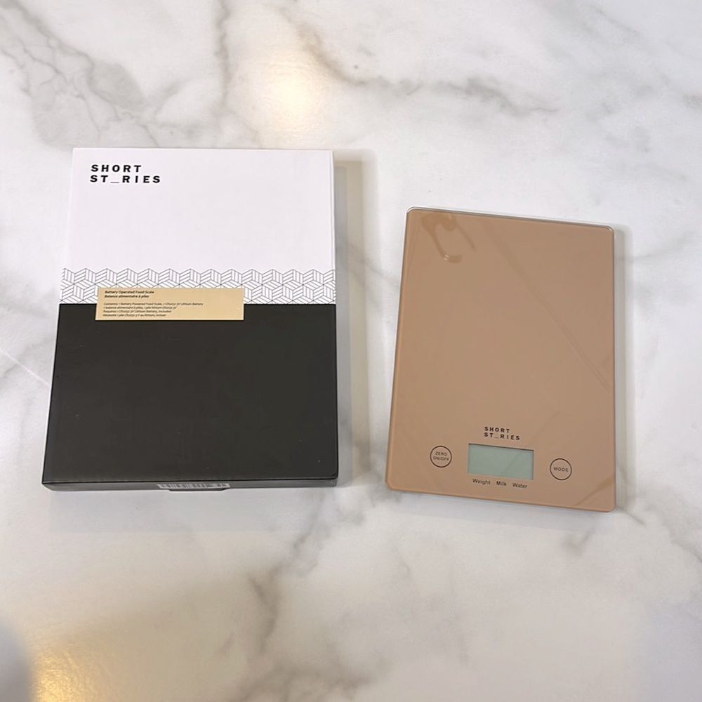 Fabfitfun Short Stories Kitchen Scale